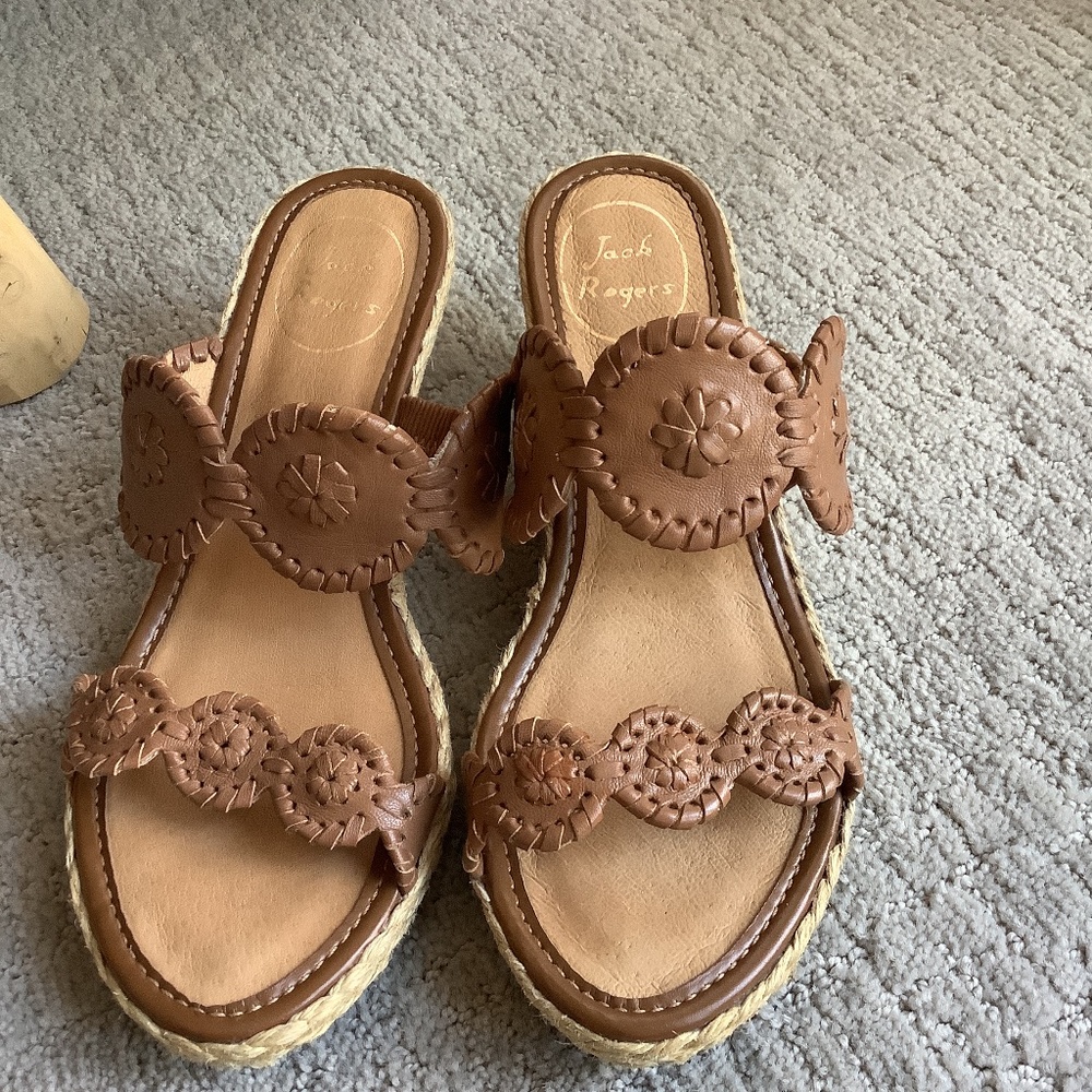 Jack Rogers wedge sandals